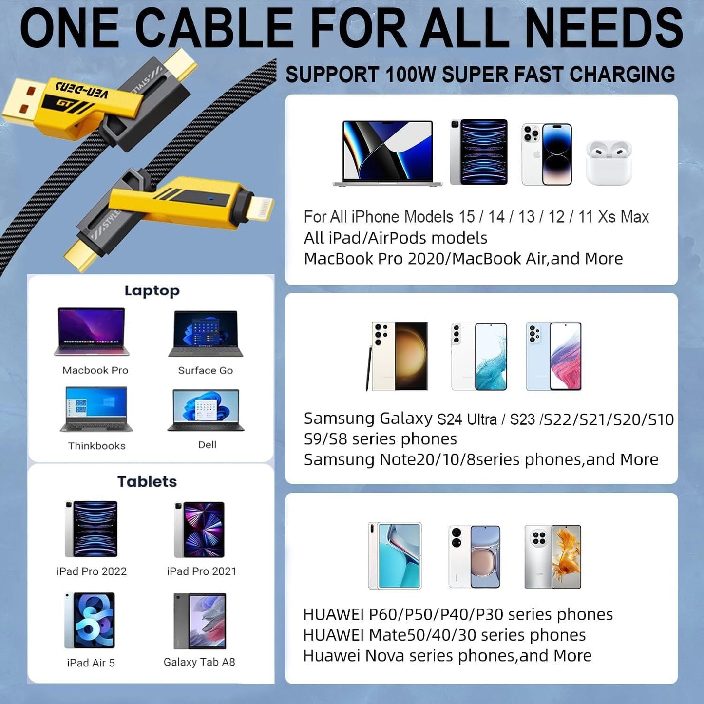 𝟒 𝐢𝐧 𝟏 𝐜𝐚𝐫 𝐜𝐚𝐛𝐥𝐞